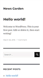 Mobile Screenshot of newsgarden.com
